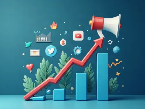 Graph of growing authority and content strategy